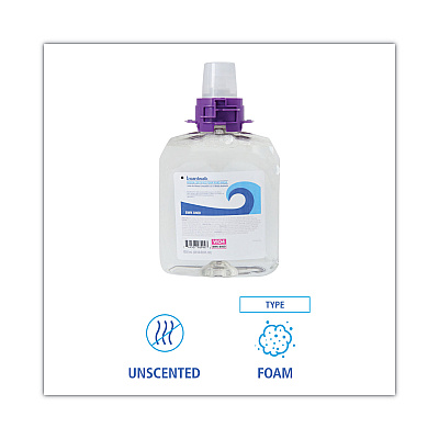 Boardwalk Green Certified Foam Soap Refill, Fragrance-Free, 1,250 mL, 4/Carton (BWK8400)