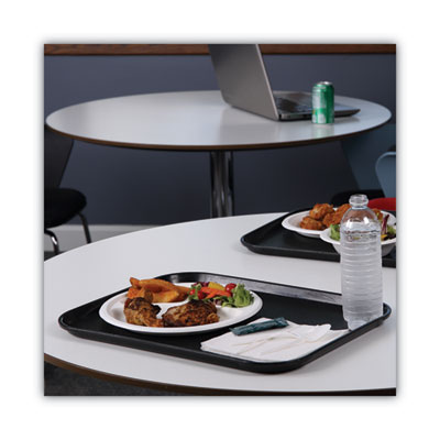 Boardwalk Bagasse Dinnerware, 3-Compartment Plate, 10" dia, White, 500/Carton (BWKPLATEWF3CM10)