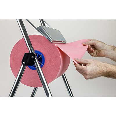 Taskbrand Industrial Floor Jumbo Roll Dispenser, Silver, 35.43"x17.72", 1 Each, 5/cs (680690)
