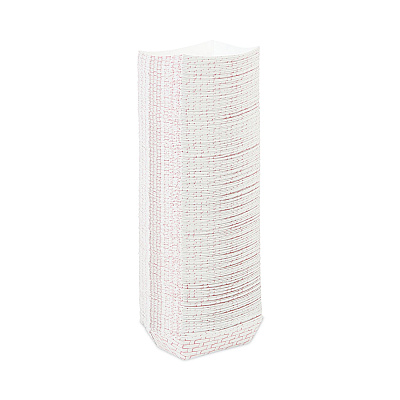 Boardwalk Paper Food Baskets, 0.5 lb Capacity, Red/White, 1,000/Carton (BWK30LAG050)