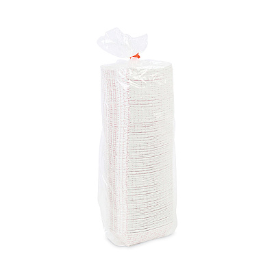 Boardwalk Paper Food Baskets, 0.5 lb Capacity, Red/White, 1,000/Carton (BWK30LAG050)