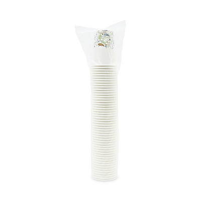 Boardwalk Deerfield Printed Paper Hot Cups, 12 oz, 50 Cups/Sleeve, 20 Sleeves/Carton (BWKDEER12HCUP)