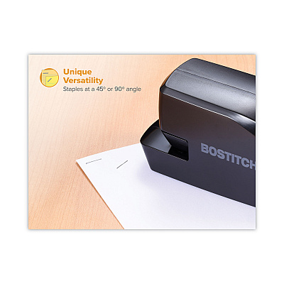 Bostitch MDS20 Portable Electric Stapler, 20-Sheet Capacity, Black (BOSMDS20BLK)
