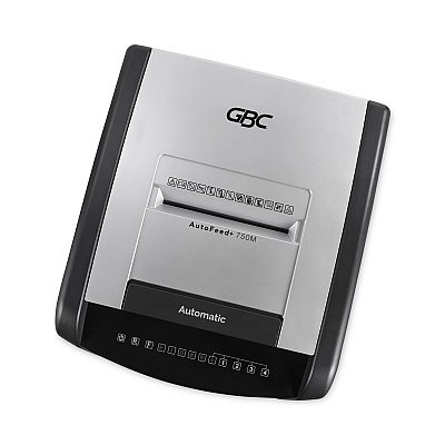 GBC AutoFeed+ 750M Micro-Cut Large Office Shredder, 750 Auto/15 Manual Sheet Capacity (GBCWSM1757613)