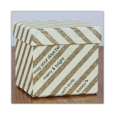 Brother TX Tape Cartridge for PT-8000, PT-PC, PT-30/35, 0.7" x 50 ft, Black on Clear (BRTTX1411)