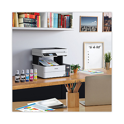 Epson EcoTank Pro ET-5170 All-in-One Supertank Printer, Copy/Fax/Print/Scan (C11CJ88201)