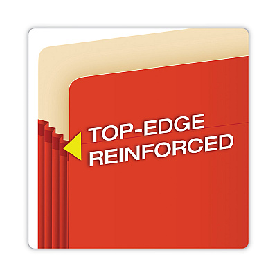 Universal Redrope Expanding File Pockets, 3.5" Expansion, Letter Size, Assorted Colors, 5/Box (UNV13562)