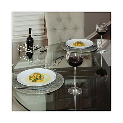 C-Line Wine By Your Side, Steel Frame/Red Wine Adapter/Ice Bucket, 161.06 cu in, Stainless Steel (CLI20014)