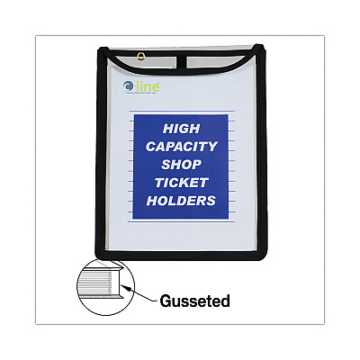 C-Line High Capacity, Shop Ticket Holders, Stitched, 150 Sheets, 9 x 12 x 1, 15/Box (CLI39912)