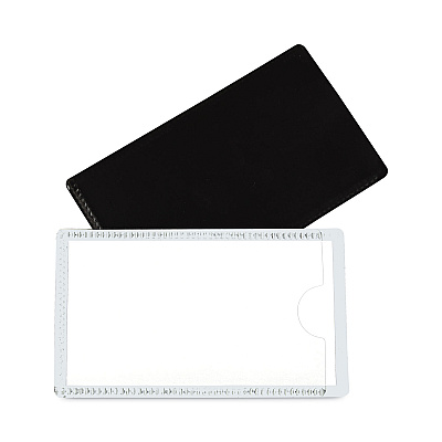 C-Line Slap-Stick Magnetic Label Holders, Side Load, 4.25 x 2.5, White, 10/Pack (CLI87707)