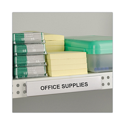 C-Line Clear Magnetic Label Holders, Side Load, 6 x 1, 10/Pack (CLI87810)