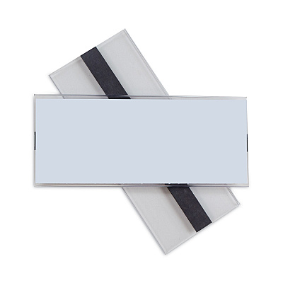 C-Line Clear Magnetic Label Holders, Side Load, 6 x 2.5, 10/Pack (CLI87825)