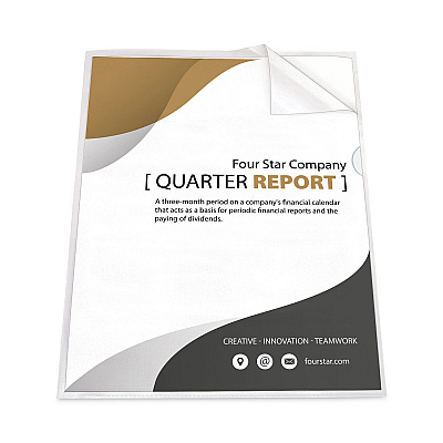 C-Line Antimicrobial Protected Poly Project Folders, Letter Size, Clear, 25/Box (CLI62137)