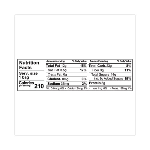 Sahale Snacks Glazed Mixes, Raspberry Crumble Cashew Trail Mix, 1.5 oz Pouch, 18/Carton (900362)
