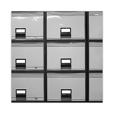 Storex Archive Storage Drawers with Key Lock, Legal Files, 18.25" x 24" x 11.5", Black/Gray (STX61155U01C)