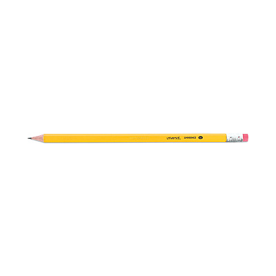 Universal #2 Pre-Sharpened Woodcase Pencil, HB (#2), Black Lead, Yellow Barrel, 72/Pack (UNV55402)