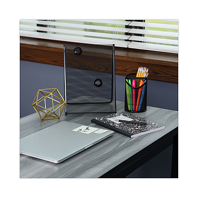 Universal Ballpoint Pen, Retractable, Fine 0.7 mm, Black Ink, Black Barrel, Dozen (UNV15520)