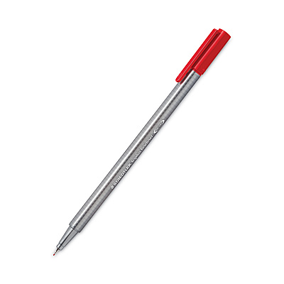 Staedtler Triplus Fineliner Porous Point Pen, Stick, Extra-Fine 0.3 mm, Assorted Ink and Barrel Colors, 20/Pack (STD334SB20A6)