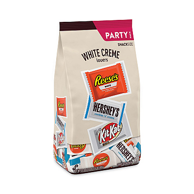 Hershey's All Time Greats White Variety Pack, Assorted, 31.6 oz Bag, 64 Pieces/Bag (GRR24600353)