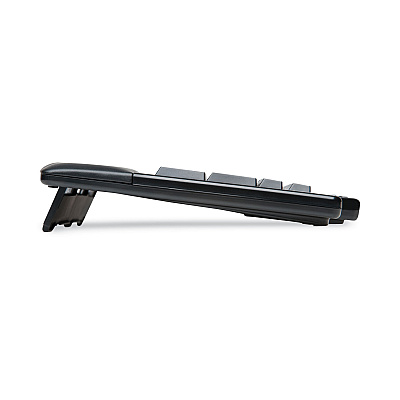 Kensington Pro Fit Comfort Keyboard, Internet/Media Keys, Wired, Black (KMW72402)