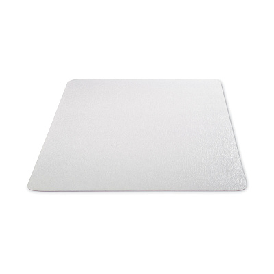 deflecto Antimicrobial Chair Mat, Rectangular, 45 x 53, Clear (DEFCM2E242AM)