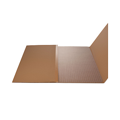 deflecto SuperMat Frequent Use Chair Mat for Medium Pile Carpet, 36 x 48, Rectangular, Clear (DEFCM14142)