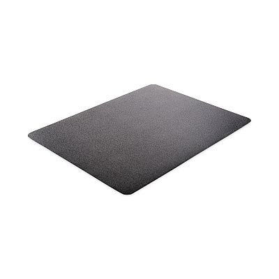 deflecto SuperMat Frequent Use Chair Mat for Medium Pile Carpet, 45 x 53, Rectangular, Black (DEFCM14242BLK)