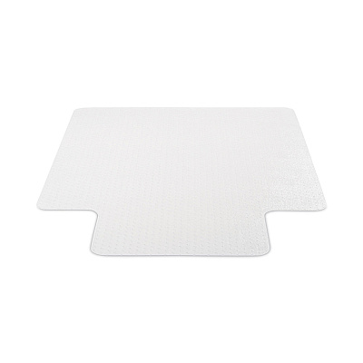 deflecto SuperMat Frequent Use Chair Mat for Medium Pile Carpet, 46 x 60, Wide Lipped, Clear (DEFCM14432F)