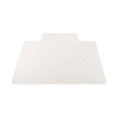 deflecto EconoMat All Day Use Chair Mat for Hard, Lip, 36 x 48, Low Pile, Smooth, Clear (DEFCM21112COM)
