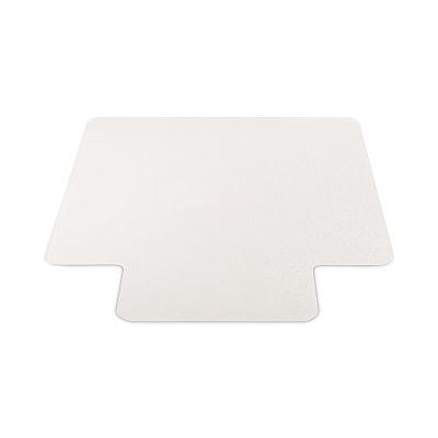 deflecto EconoMat All Day Use Chair Mat for Hard, Lip, 36 x 48, Low Pile, Smooth, Clear (DEFCM21112COM)