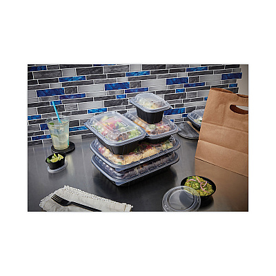 Pactiv Evergreen EarthChoice Entree2Go Takeout Container Vented Lid, 5.65 x 4.25 x 0.93, Clear, Plastic, 600/Carton (PCTYCNV6X4PPDL)