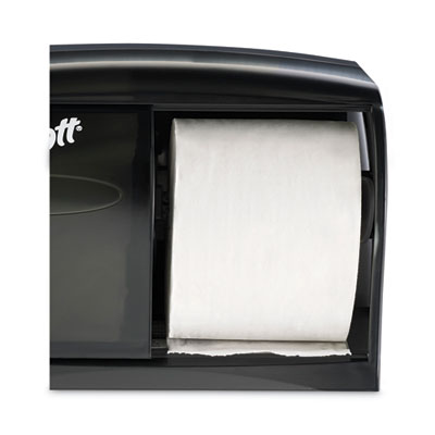 Scott Essential Coreless SRB Tissue Dispenser for Business, 11 x 6 x 7.6, Black (KCC09604)