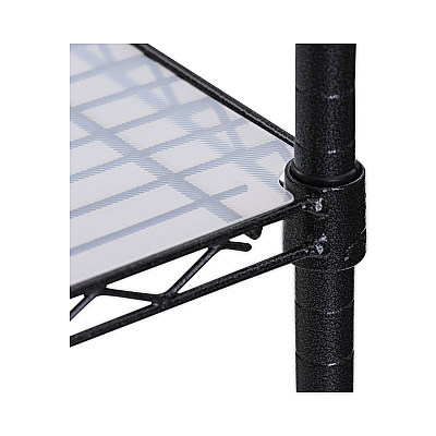 Alera Shelf Liners For Wire Shelving, Clear Plastic, 36w x 24d, 4/Pack (ALESW59SL3624)