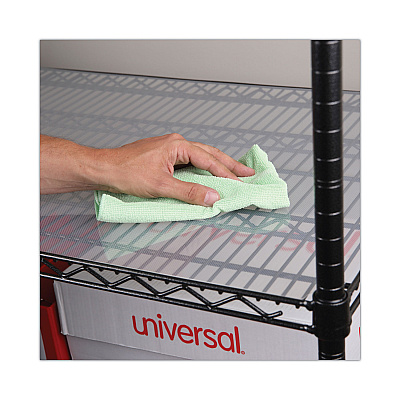 Alera Shelf Liners For Wire Shelving, Clear Plastic, 36w x 24d, 4/Pack (ALESW59SL3624)
