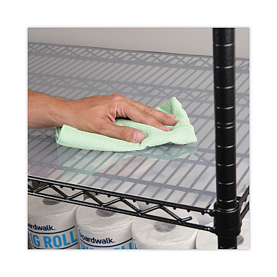 Alera Shelf Liners For Wire Shelving, Clear Plastic, 48w x 18d, 4/Pack (ALESW59SL4818)