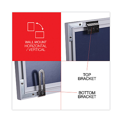 Universal Deluxe Melamine Dry Erase Board, 96 x 48, Melamine White Surface, Silver Anodized Aluminum Frame (UNV43627)