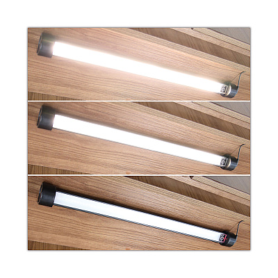 Alera Under Cabinet LED Strip Lamp, 24w x 2d x 2.88h, Black (ALELEDUC24B)