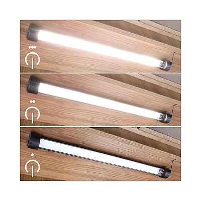 Alera Under Cabinet LED Strip Lamp, 24w x 2d x 2.88h, Black (ALELEDUC24B)
