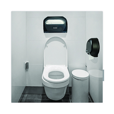 Boardwalk JRT Jr. Bath Tissue, Jumbo, Septic Safe, 1-Ply, White, 3.3" x 2,000 ft, 12/Carton (BWK6101)