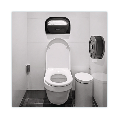 Boardwalk JRT Bath Tissue, Jumbo, Septic Safe, 2-Ply, White, 3.5" x 2,000 ft, 12" dia, 6 Rolls/Carton (BWK6102B)