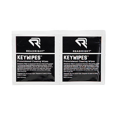 Read Right KeyWipes Keyboard Wet Wipes, 6.88 x 5, Unscented, 18/Box (REARR1233)