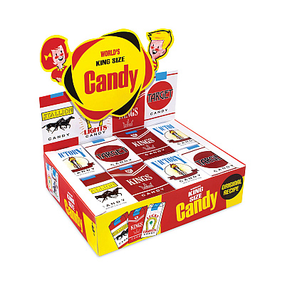World Confections Candy Cigarettes, 1.3 oz, 24/Pack (GRR20900100)