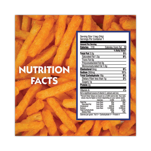 Andy Capps Hot Fries, Spicy Hot, 0.85 oz Bag, 72/Box Delivered in 1-4 Business Days (20900465)