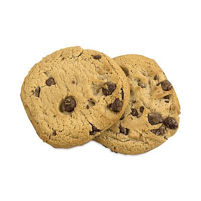 Grandma's Homestyle Chocolate Chip Cookies, 2.5 oz Pack, 2 Cookies/Pack, 60 Packs/Carton (GRR29500060)