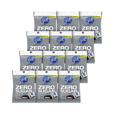 York Sugar Free Peppermint Pattie, 3 oz Peg Bags, 12/Carton (GRR24601076)