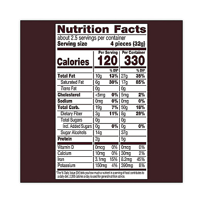 Hershey's Miniatures Special Dark Sugar-Free Chocolate, 3 oz Bag, 12 Bags/Carton (GRR24601030)