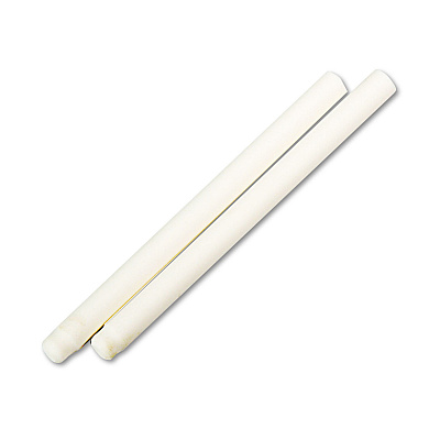 Clic Eraser Refills for Pentel Clic Erasers, Cylindrical Rod, White, 2/Pack (PENZER2)