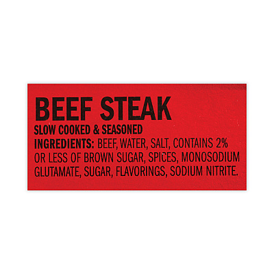 Jack Links Beef Steak, Original, 1 oz, 12/Box (GRR27800002)