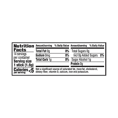 Trident Sugar-Free Gum, Spearmint, 14 Pieces/Pack, 12 Packs/Carton (GRR30400008)