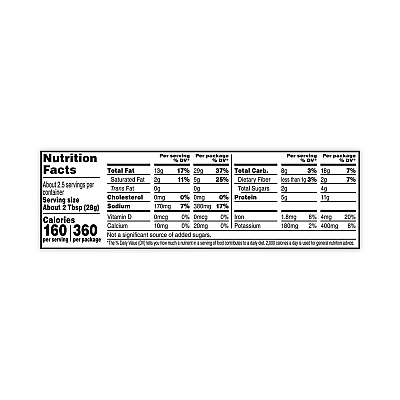 Nut Harvest Sea Salted Whole Cashews, 2.25 oz Pouch, 8/Carton (GRR29500004)